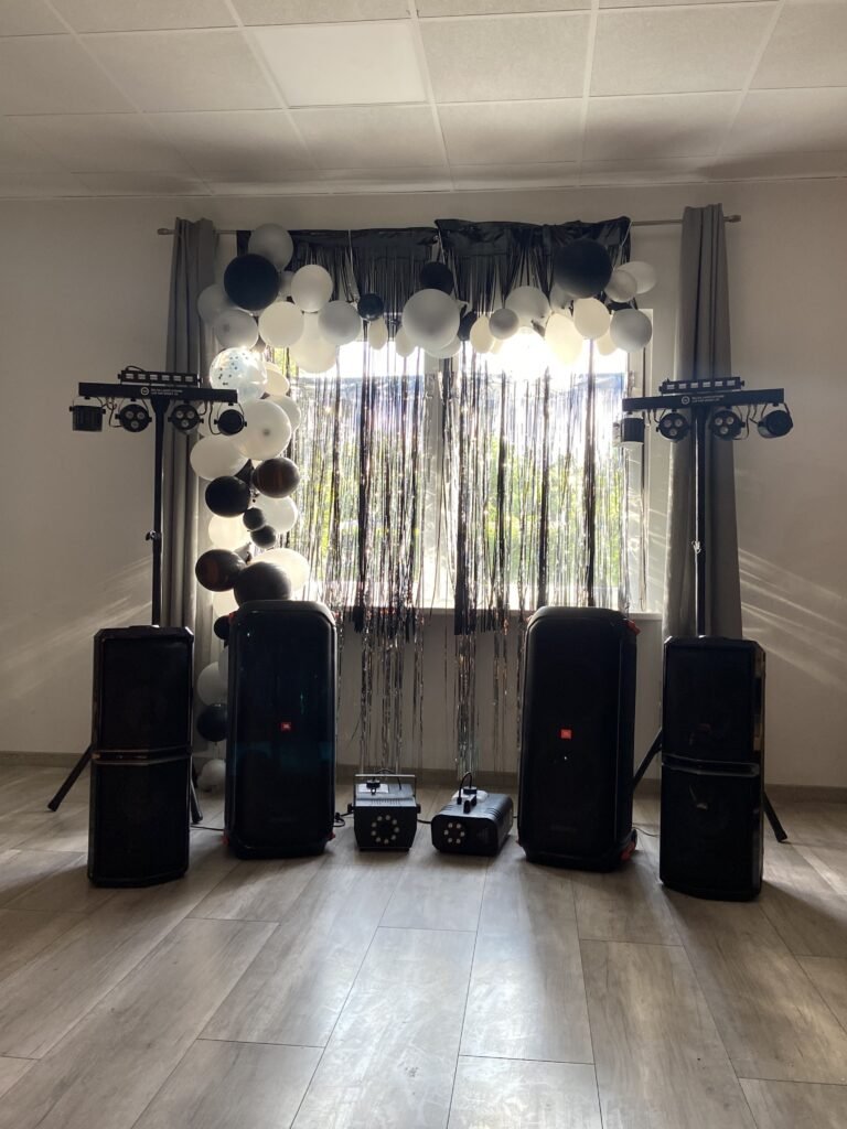 Zestaw nagłośnienia JBL PartyBox 710 i LG XBOOM FH6 z belką świetlną