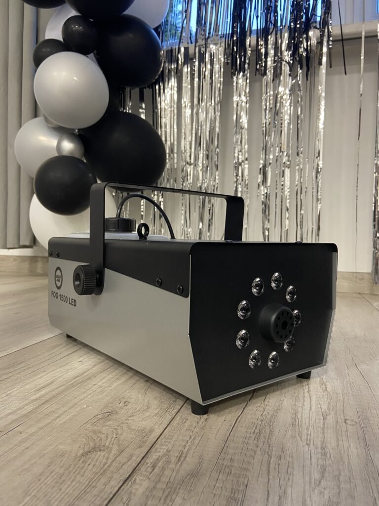 Wytwornica dymu na imprezie