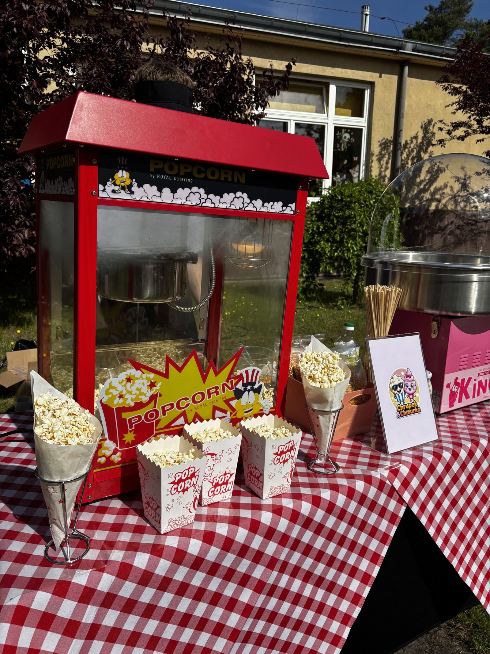 Popcorn i wata cukrowa