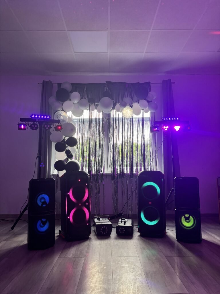 JBL PartyBox 710 + LG XBOOM FH6 – zestaw nagłośnienia i świateł na imprezę