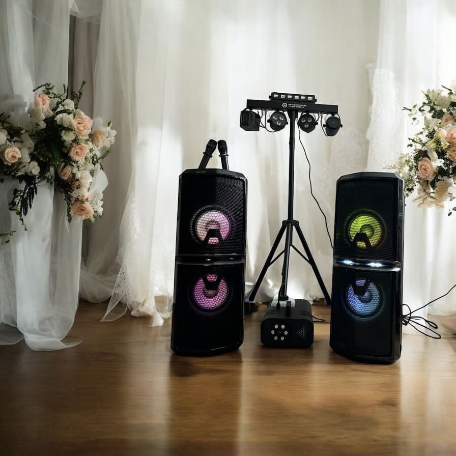 Pakiet imprezowy z nagłośnieniem LG XBOOM i efektami